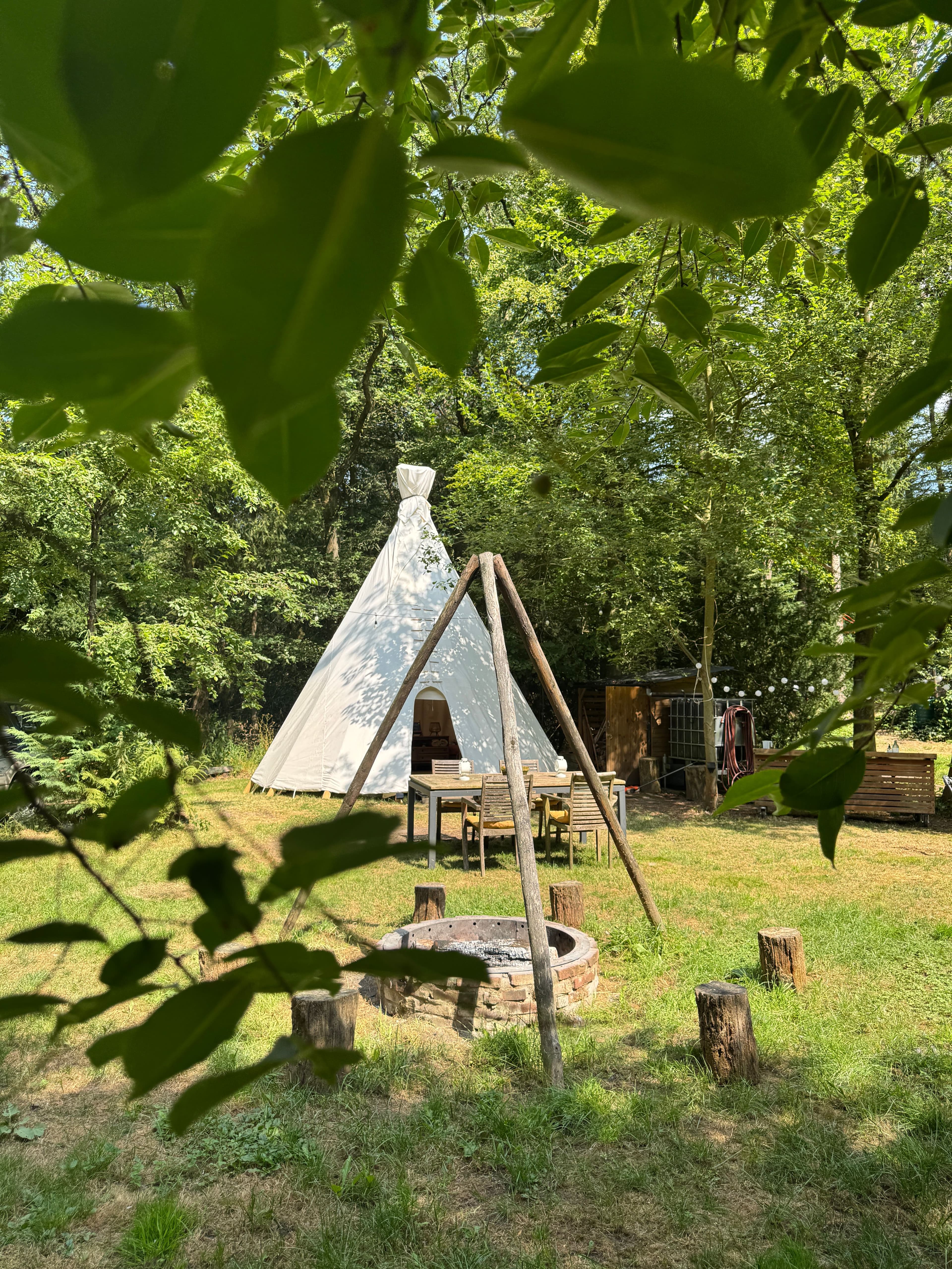 Beekrust — An Outdoor Experience in a Tipi, Surrounded by Nature